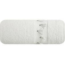 Dvielis Anabel 70x140 krēms 01 pompoms bārkstis 450g/m2