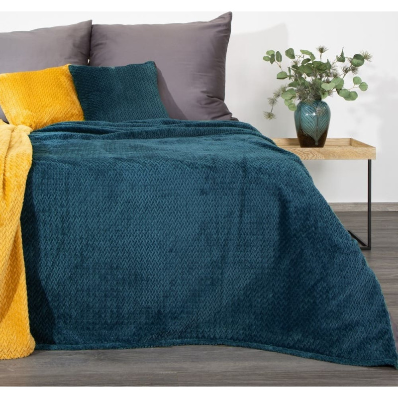 Mikrošķiedras sega 200x220 Cindy 3 zila