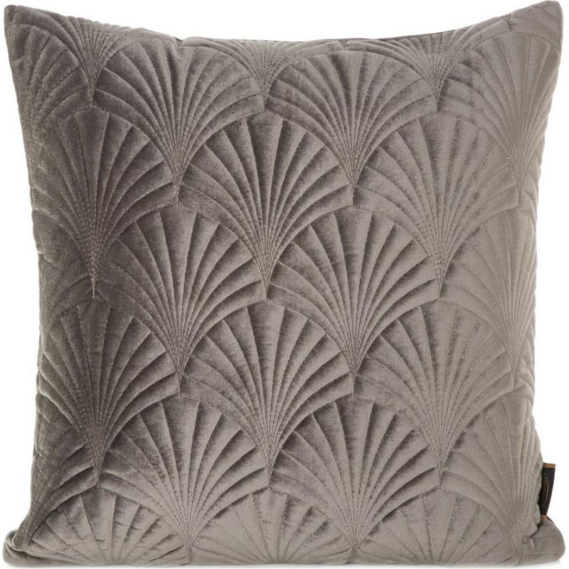 Dekoratīvā spilvendrāna 45x45 Ria 2 bēšs tumšs velūrs