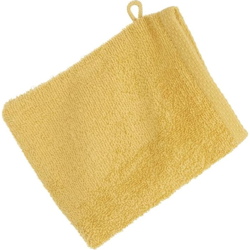 Dvieļu veļas lupata Smooth 1 16x21 sinepes 400g/m2 frotē