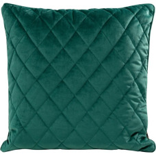 Dekoratīvais spilvens 50x50 Velvet 28 D tirkīza tumšs velūra ģeometrisks