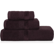 Dvielis Ivo 70x140 tumši bordo 94 500 g/m2 frotē