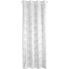 Gatavs aizkars nataly 140x250 cm balts