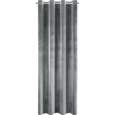 Samanta gatavais aizkars 140x250 cm, grafīts