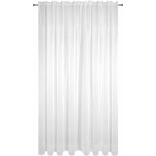 Gatavs aizkars lucy uz lentes 300x270 cm balts