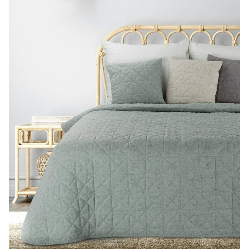 Dekoratīvais gultas pārklājs 220x240 Lins 2 mint Jauns
