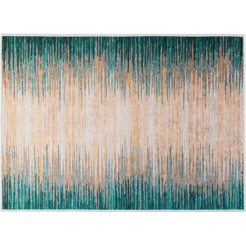 Paklājs 60x90 Etis 34 zaļš bēšs ar boho rakstu