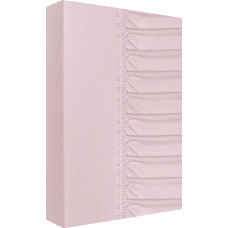 Džersijai pieguļošs palags 180x200 rozā 160g/m2