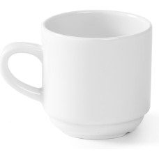 Hendi Viesnīcas kafijas un tējas krūze OPTIMA baltā porcelāna 230ml komplektā 12gab. - 770962