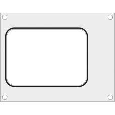 Hendi Formas matrica metināšanas iekārtai MANUPACK 190 paplātei bez dalījuma 187x137 mm - 805770