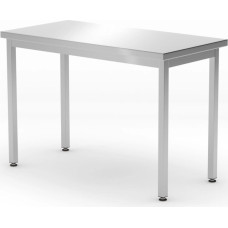 Hendi Budget Line centrālā tērauda virtuves darba virsmas galds 1000 x 600 x 850 mm - 817070