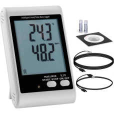 Steinberg Systems Ārējais USB temperatūras un mitruma reģistrators, diapazons no -40 līdz 125C