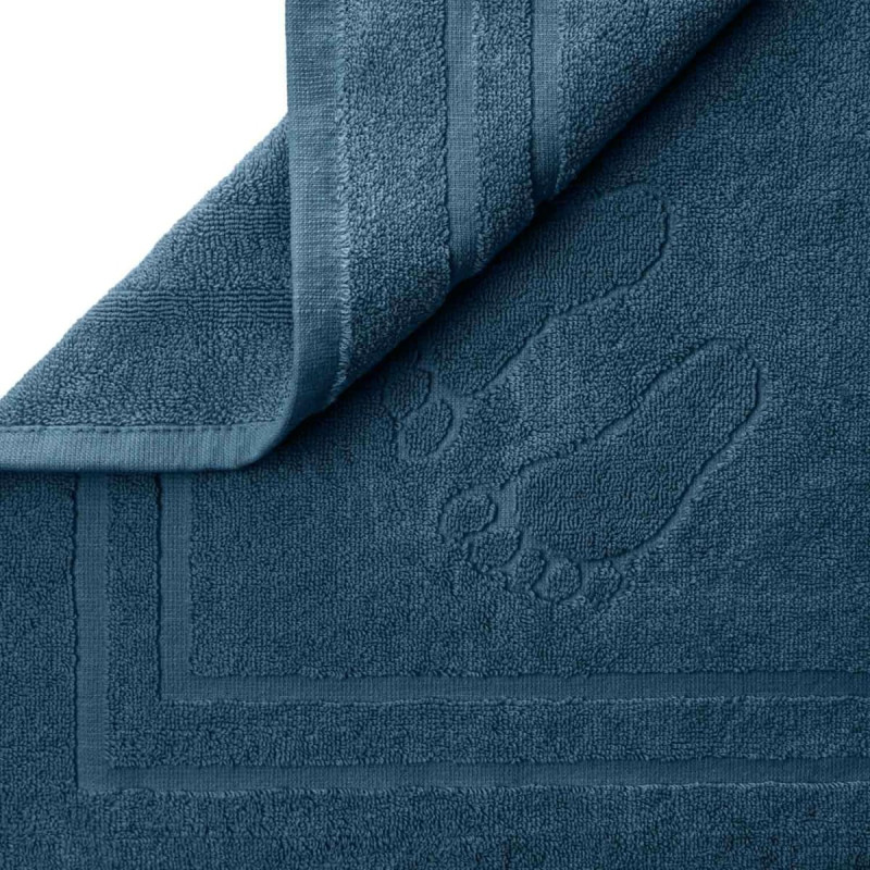 Vannas istabas paklājiņš 50x70 Mondo tumši zils kokvilnas frotē 650g/m2
