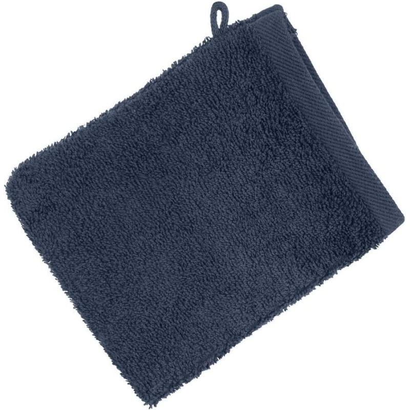 Dvieļu mazgāšanas lupatiņa Smooth 1 16x21 38 tumši zils frotē vannas cimds 400 g/m2