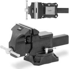 MSW Atslēdznieku darbnīcas skrūvspīles, atstatums 150 mm, platums 150 mm