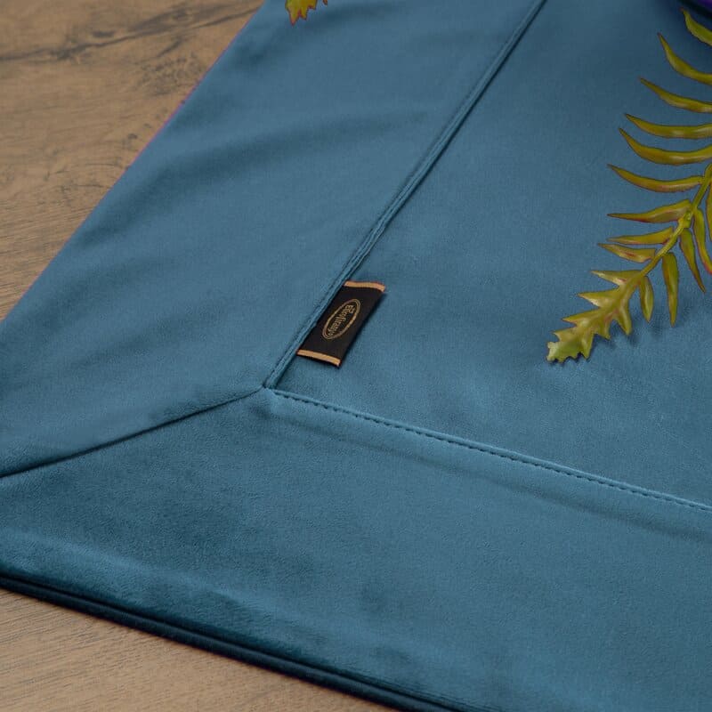 Galdauts 145x180 Samts, tumši zils samts