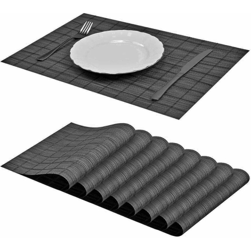 Galda paliktnis 30x45 Lungo grafīts šķīvjiem