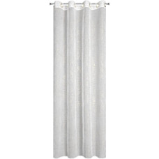 Aizkars 140x250 Anita baltais šampanietis gatavs ar cilpām