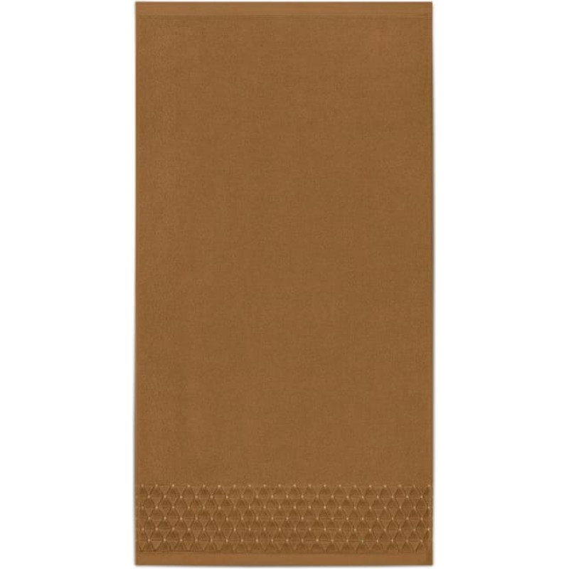 Oscar AB dvielis 70x140, gaiši brūns frotē, 500 g/m2