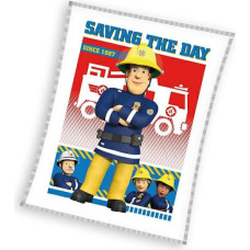 Mikrošķiedras sega 130x170 Fireman Sam, krāsains 4197 C23