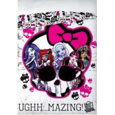 Bērnu gultas pārklājs 160x200 Monster High 23 4778