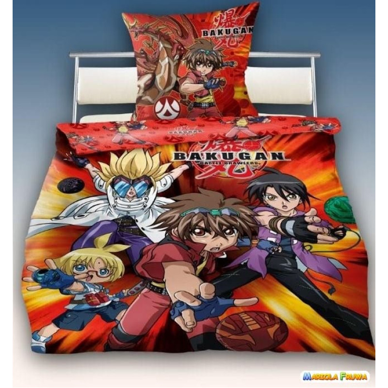 Bakugan gultas veļa 160x200 Battle Brawlers 1014