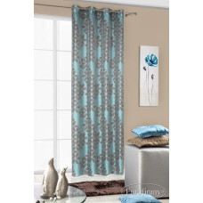 Aizkars 140x250 Saba Tirkīzs+Brūns