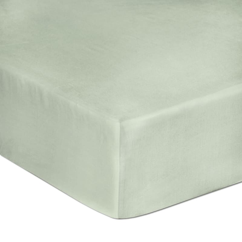 Satīna pieguļošs palags 160x220 olīvu 70006