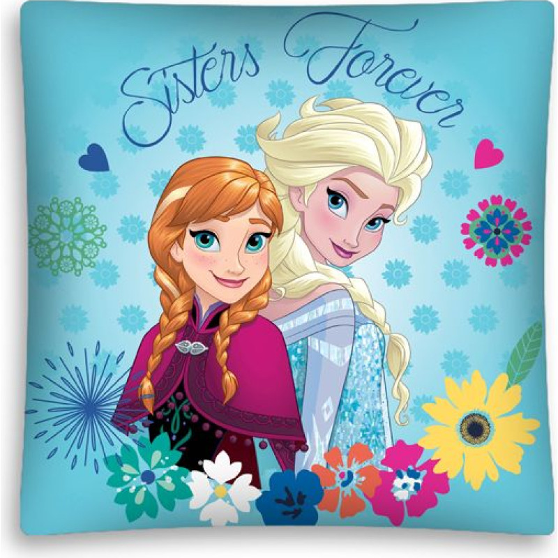 Frozen 3D spilvendrāna 40x40 2364 FRO Frozen Elsa and Anna 06 MF