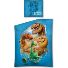 Kokvilnas gultas veļa 160x200 Dinosaur 2685 Good Dinosaur GD 02
