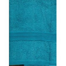 Nefretete Dvielis 50x90 Pāva zils tum&scaron;i tirkīzs 700gsm