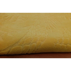 Dvielis RK19 70x150 dzeltens frotē audums, piegriezums, Dragon raksts, pēdējais gabals