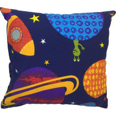 Kokvilnas spilvendrāna 70x80 1170E Space Planets, abpusēja