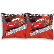 Kokvilnas spilvendrāna 40x40 Cars Lightning McQueen Super red 6481