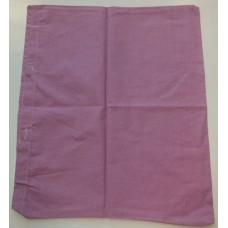 Vienkrāsaina kokvilnas spilvendrāna 40x40, violeta, ar pogām, zema cena