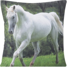 Dekoratīvā spilvendrāna 40x40 Animal 58 Horse white