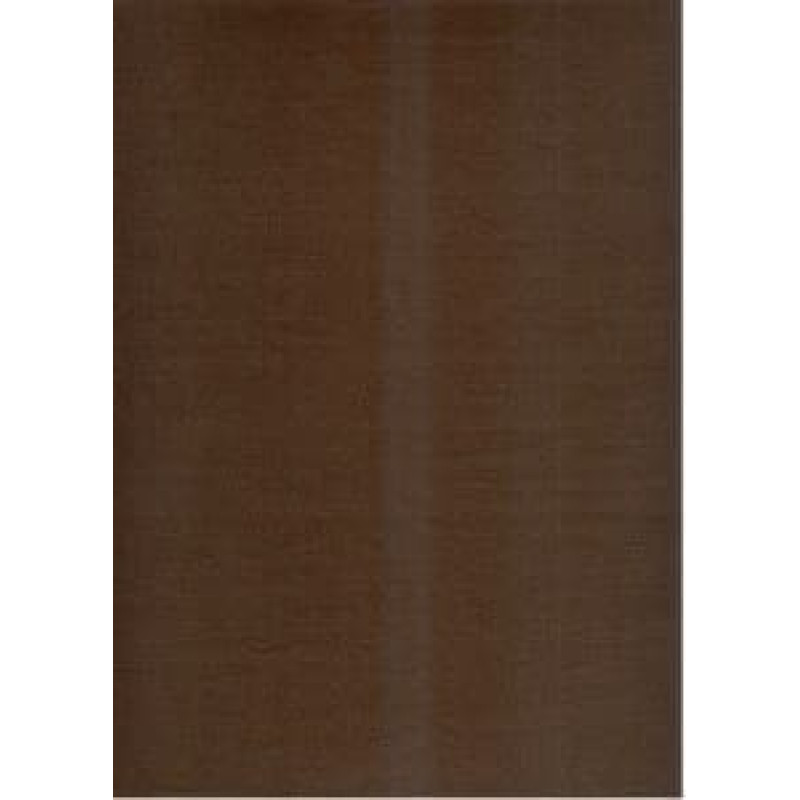 Kokvilnas palags 200x220, tumši brūns, S25, vienkāršs
