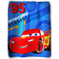 Flīsa sega 120x140 Cars Cars 0660 Zygzak Mater McQueen bērnu pleds