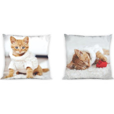 Bērnu spilvendrāna 40x40 3D Sweet Kitten Kitty džemperis 001 9511
