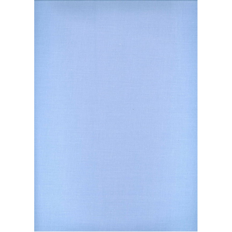 Kokvilnas palags 180x200 zils 11 vienkrāsains