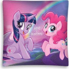 Bērnu spilvendrāna 40x40 3D Pony 5333 My Little pink 12