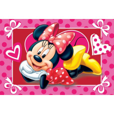 Vannas istabas paklājs 40x60 Mini Minnie Mouse bērnu istabai