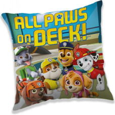 Bērnu spilvendrāna 40x40 3D Paw Patrol Paw 4345 Pups Brigade Marshall Chase Skye