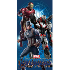 Pludmales dvielis 70x140 Avengers 0395 Endgame Captain America, kokvilna