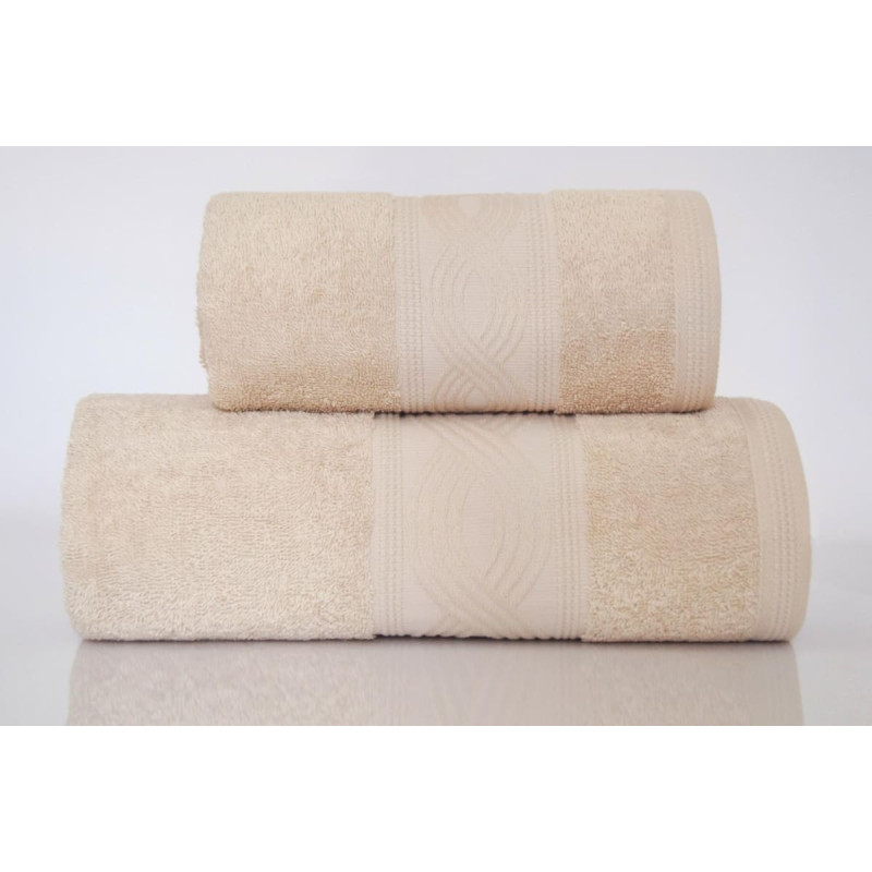 Maritim dvielis 50x90 bēšs 450g/m2