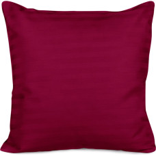Satīna spilvendrāna 40x40, bordo, svītras, vienkrāsains Cizgili, damasts
