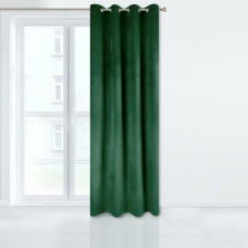 Gatavs aizkars ar cilpām 140x250 Taylor zaļš samts