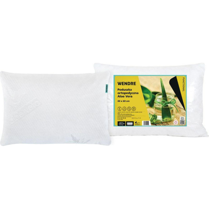 Ortopēdiskais spilvens 40x60 Aloe Vera 750 g medicīniskā ierīce
