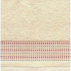 Oriģinālais dvielis 50x100 krēms 500g/m2 frotē