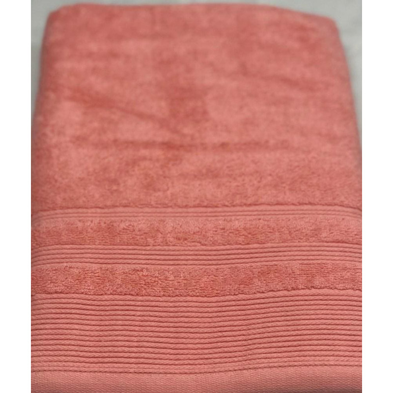 Rodas dvielis 50x100 aprikožu ar apmalīti 550 g/m2